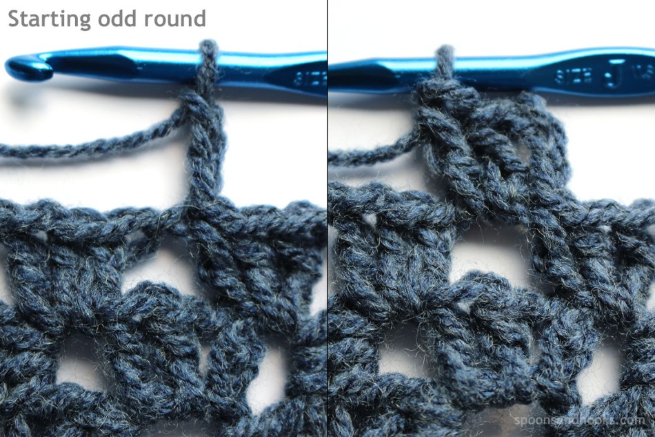 Free crochet pattern: Self-striping granny square cocoon cardigan